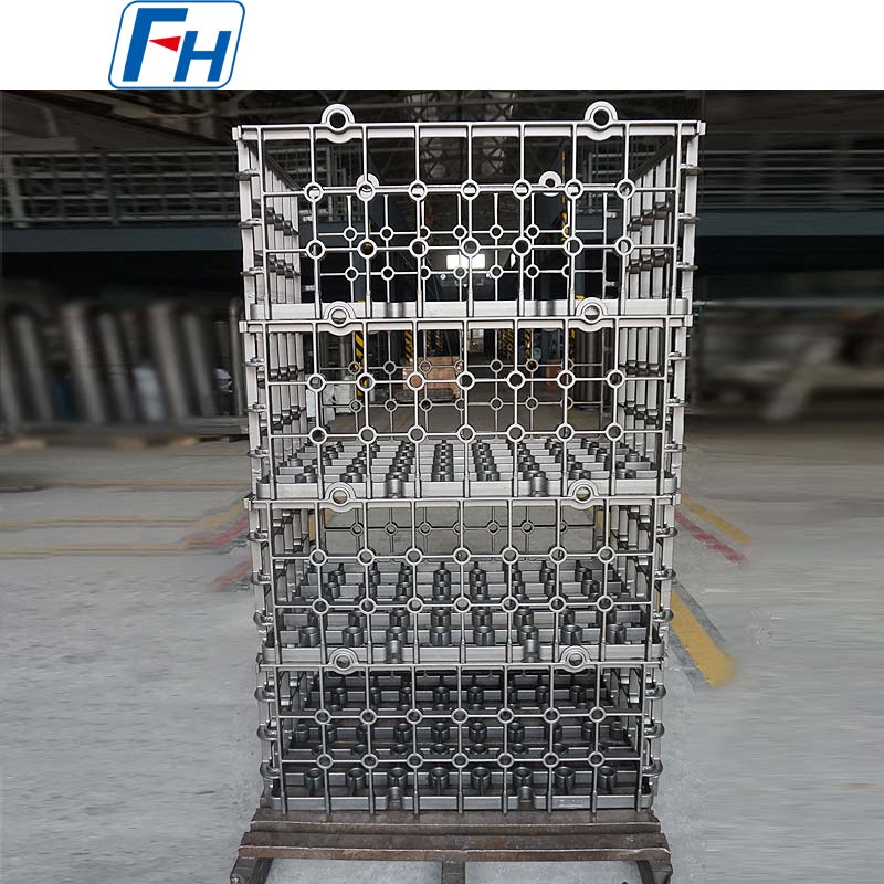 FH® 1.4848 Загрузочные корзины для термической обработки для печей с выдвижным подом